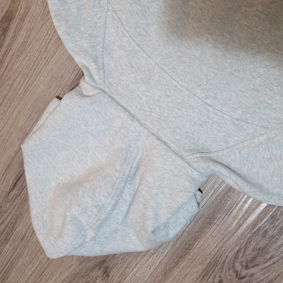 Lululemon Scuba Oversized Half Zip Hoodie *Heathered Core Ultra Light Grey M/L - Picture 11 of 16